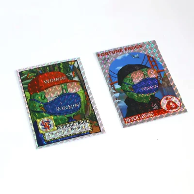 Коллекционная карточка для печати игральных карт на заказ